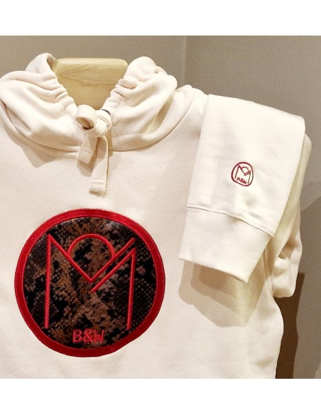 Sudadera Mujer "Colección Polipiel Pitón" Mod.50