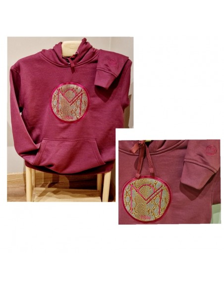 Sudadera "Colección Polipiel Cocodrilo" Mod.75