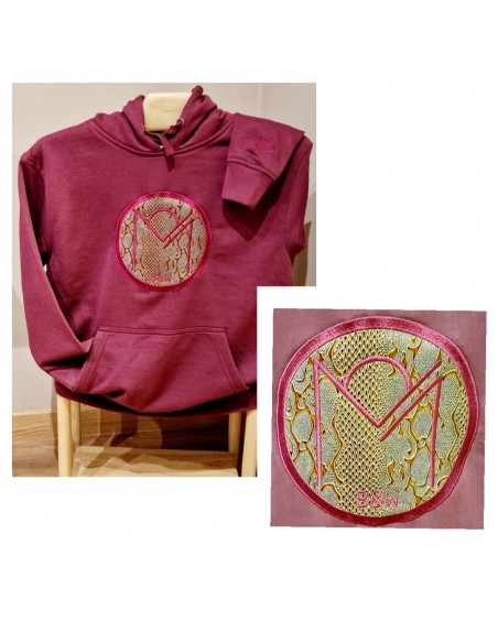 Sudadera "Colección Polipiel Cocodrilo" Mod.75