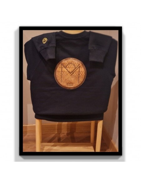 Sudadera Unisex "Colección Polipiel Serpiente" Mod. 37/71