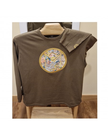 Camiseta de M/L Unisex "Colección Flores" Mod.67