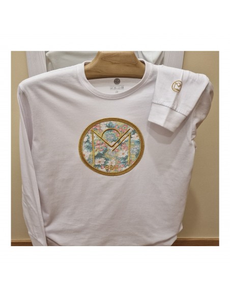Camiseta de M/L Unisex "Colección Flores" Mod.15