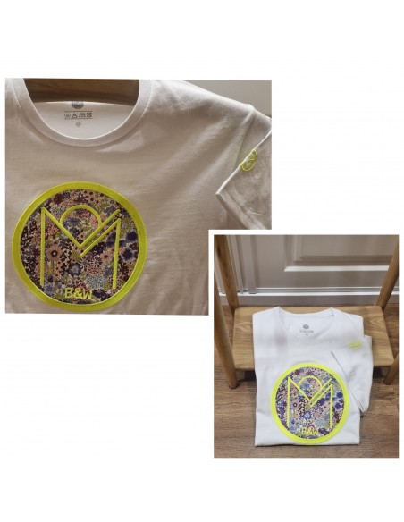 Camiseta M/C Unisex "Colección Flores" Mod.9