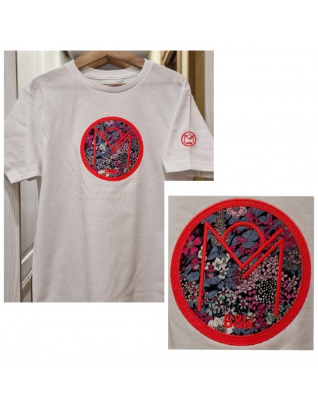 Camiseta M/C Unisex "Colección Flores" Mod. 78