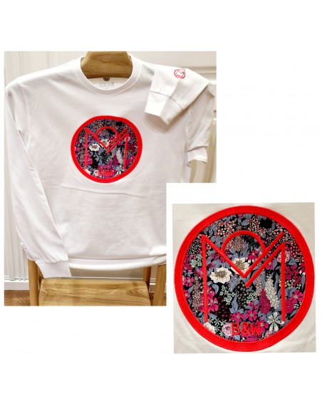 Camiseta de M/L Unisex "Colección Flores" Mod.78