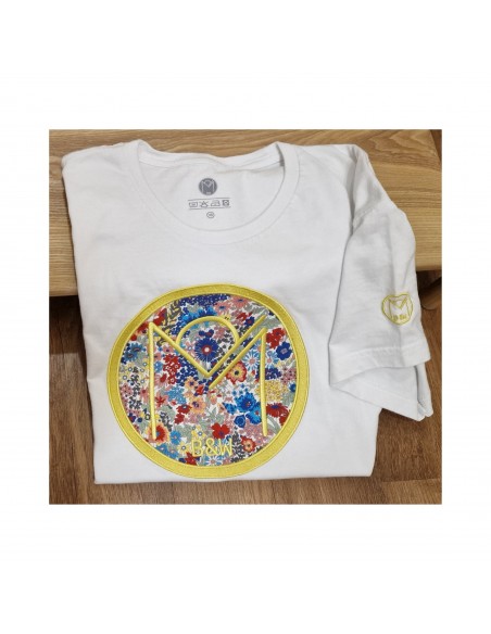 Camiseta M/C Unisex "Colección Flores" Mod.34
