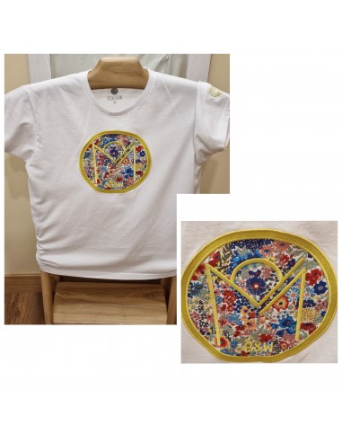 Camiseta M/C Unisex "Colección Flores" Mod.34