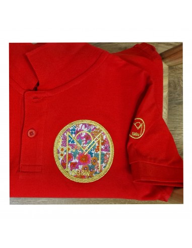 Polo de M/C Unisex de niñ@ "Colección Flores"...