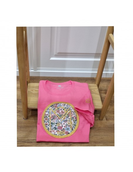 Camiseta M/C Mujer "Colección Flores" Mod.7