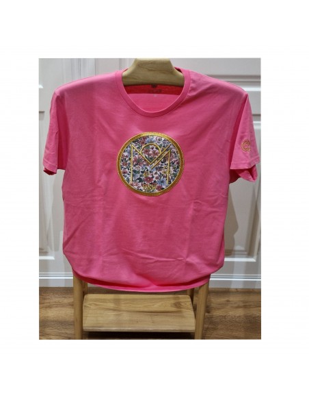 Camiseta M/C Mujer "Colección Flores" Mod.7