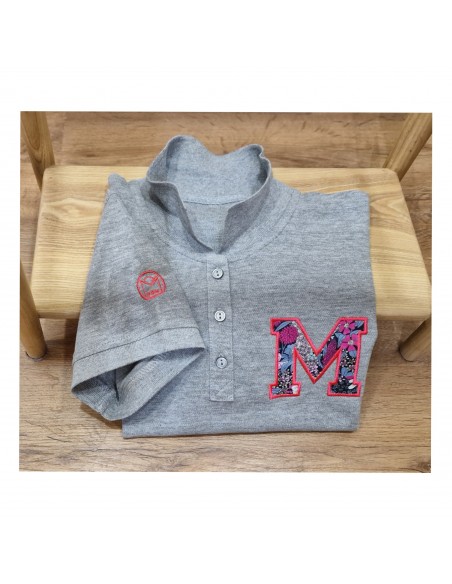 Polo de mujer de M/C "Colección Inicial" Mod.78 Fluor