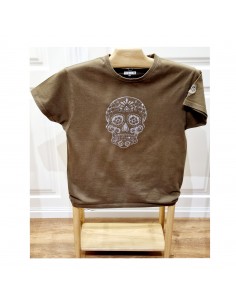 Camiseta M/C Unisex "Colección Catrina" Mod. Glitter