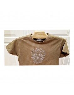 Camiseta M/C Unisex "Colección Catrina" Mod. Glitter 2