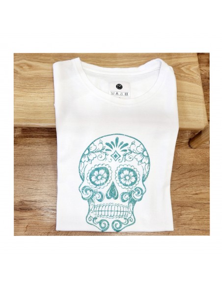 Camiseta M/C Unisex "Colección Catrina" Mod. Glitter